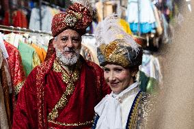 Official Presentation Of The Robes Of The Three Wise Men, Madrid, Spain.