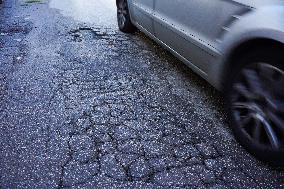 Road Surface Issues - Defects & Erosion