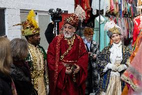 Official Presentation Of The Robes Of The Three Wise Men, Madrid, Spain.