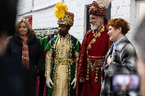 Official Presentation Of The Robes Of The Three Wise Men, Madrid, Spain.