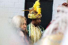 Official Presentation Of The Robes Of The Three Wise Men, Madrid, Spain.