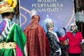 Official Presentation Of The Robes Of The Three Wise Men, Madrid, Spain.