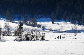 Bavarian Landscape Around Oberammergau