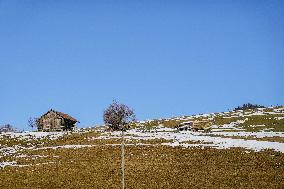 Bavarian Landscape Around Oberammergau