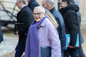 New Government arrives for the Weekly Cabinet Meeting - Paris AJ