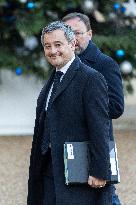 New Government arrives for the Weekly Cabinet Meeting - Paris AJ