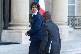 New Government arrives for the Weekly Cabinet Meeting - Paris AJ