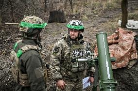 Mortar unit of Ukraines Khyzhak Patrol Police Special Unit