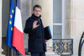 New Government leave the Weekly Cabinet Meeting - Paris AJ