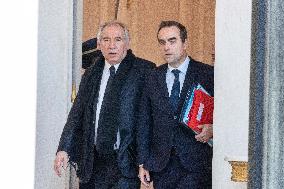 New Government leave the Weekly Cabinet Meeting - Paris AJ