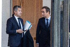 New Government leave the Weekly Cabinet Meeting - Paris AJ