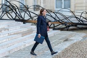 New Government leave the Weekly Cabinet Meeting - Paris AJ