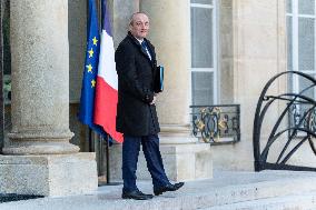 New Government leave the Weekly Cabinet Meeting - Paris AJ