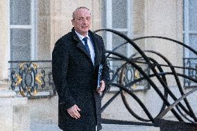 New Government leave the Weekly Cabinet Meeting - Paris AJ