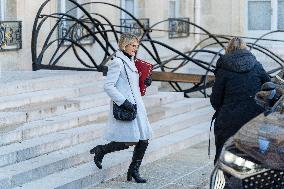 New Government leave the Weekly Cabinet Meeting - Paris AJ