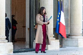 New Government leave the Weekly Cabinet Meeting - Paris AJ