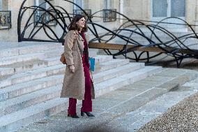 New Government leave the Weekly Cabinet Meeting - Paris AJ