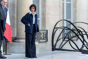 New Government leave the Weekly Cabinet Meeting - Paris AJ