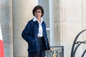 New Government leave the Weekly Cabinet Meeting - Paris AJ