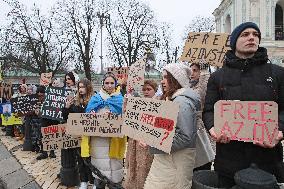 Dont Be Silent! Captivity Kills rally in Kyiv