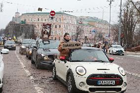 Dont Be Silent! Captivity Kills rally in Kyiv