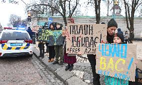 Dont Be Silent! Captivity Kills rally in Kyiv