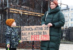 Dont Be Silent! Captivity Kills rally in Kyiv