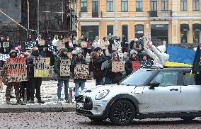 Dont Be Silent! Captivity Kills rally in Kyiv