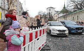 Dont Be Silent! Captivity Kills rally in Kyiv