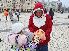 Dont Be Silent! Captivity Kills rally in Kyiv