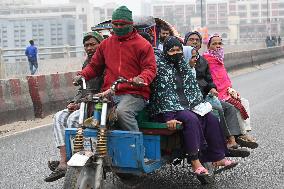 Cold Winter In Dhaka, Bangladesh