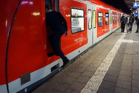 Munich S-Bahn Line S5 At The Station Pasing