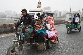 Cold Winter In Dhaka, Bangladesh