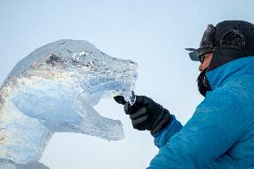 Heilongjiang Harbin Ice Sculpture Competition - China