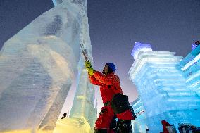 Heilongjiang Harbin Ice Sculpture Competition - China