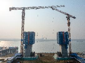 Hubei Jingzhou Bridge Smart Construction Platform - China