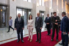 French And German Foreign Ministers Visit Syria - Damascus