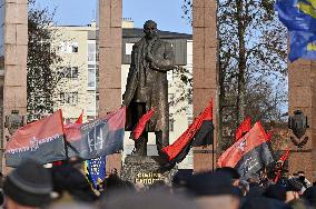 Lviv marks 116th birthday of Stepan Bandera