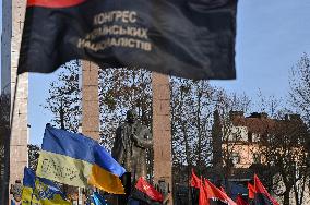 Lviv marks 116th birthday of Stepan Bandera