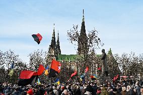 Lviv marks 116th birthday of Stepan Bandera