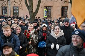 Lviv street renamed after assassinated linguist Iryna Farion