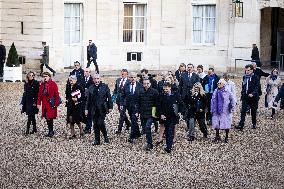 First Council Of Ministers Of François Bayrou's Government At The Elysée Palace, In Paris