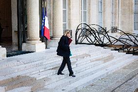 First Council Of Ministers Of François Bayrou's Government At The Elysée Palace, In Paris