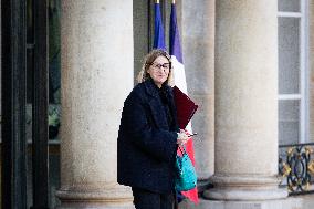 First Council Of Ministers Of François Bayrou's Government At The Elysée Palace, In Paris