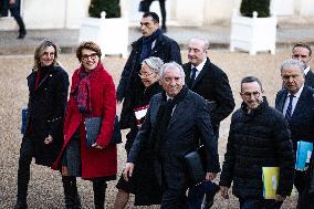 First Council Of Ministers Of François Bayrou's Government At The Elysée Palace, In Paris