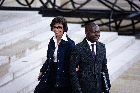 First Council Of Ministers Of François Bayrou's Government At The Elysée Palace, In Paris