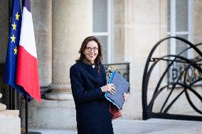 First Council Of Ministers Of François Bayrou's Government At The Elysée Palace, In Paris