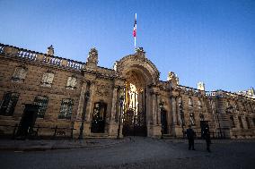 First Council Of Ministers Of François Bayrou's Government At The Elysée Palace, In Paris