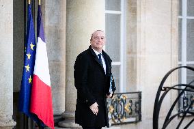 First Council Of Ministers Of François Bayrou's Government At The Elysée Palace, In Paris