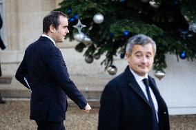 First Council Of Ministers Of François Bayrou's Government At The Elysée Palace, In Paris